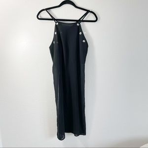 Black sheer swim‎ suit cover up xs